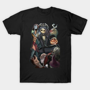 Pumpkin King Nightmare Before Christmas Jack Skellington T-Shirt